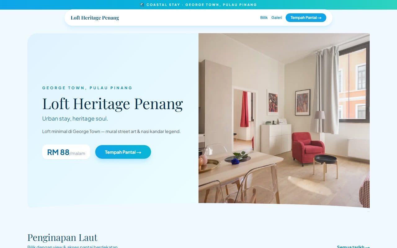 Pratonton template Coastal Breeze