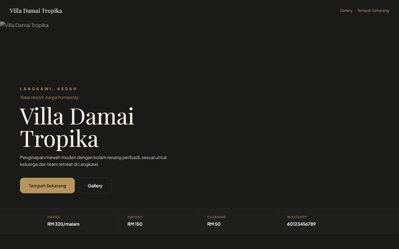 Pratonton template Luxury Modern